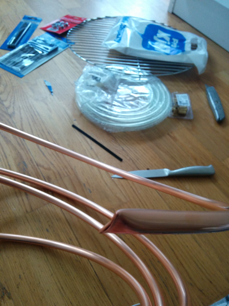 Image of finished copper pipe